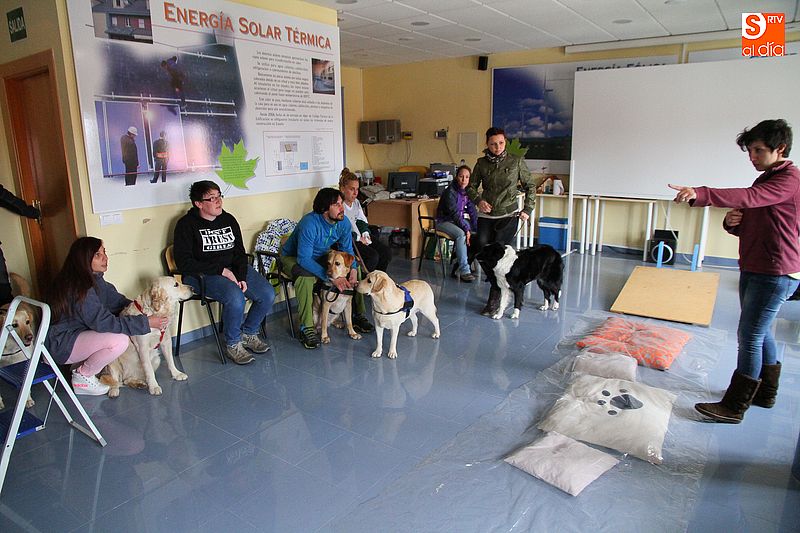 Triever-Can ya ofreció el taller de terapia el pasado año.