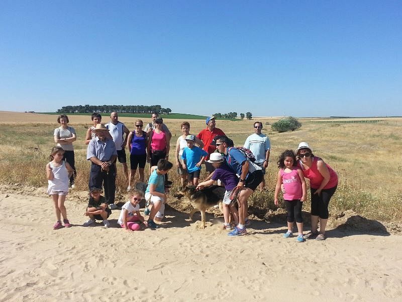 Los participantes han disfrutado de una bonita marcha por el término municipal de Cantalpino | Fotos: Elena Sánchez