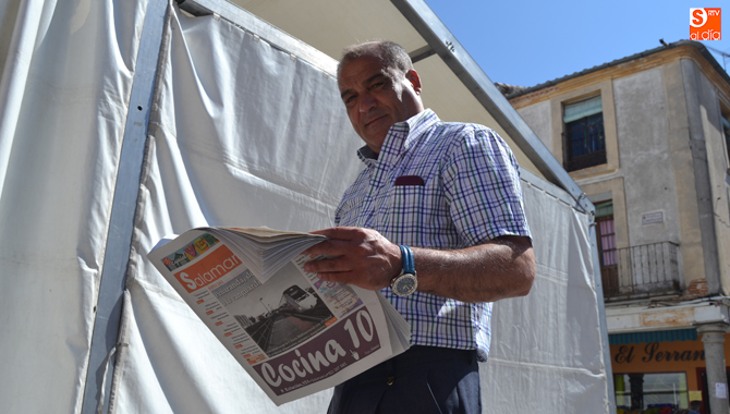 La edición del mes de julio, sexto numero ya del periódico SALAMANCA AL DÍA, hermano de salamancartvaldia.es ha sido una de las grandes sensaciones de la V Feria Multisectorial de Peñaranda a lo largo de este fin de semana. Desde primeras horas del sábado