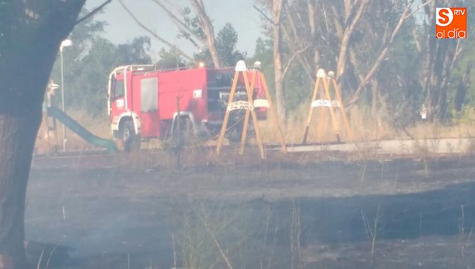 Imagen de archivo de un incendio en la provincia