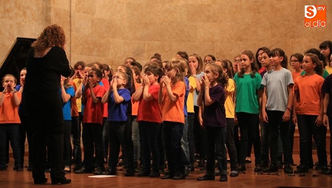 Agrupación infantil del Coro Ciudad de Salamanca