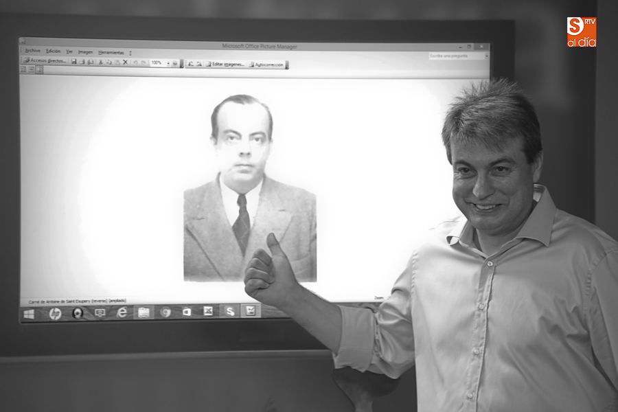 Policarpo Sánchez, presidente de Salvar el Archivo. Foto: Alejandro López