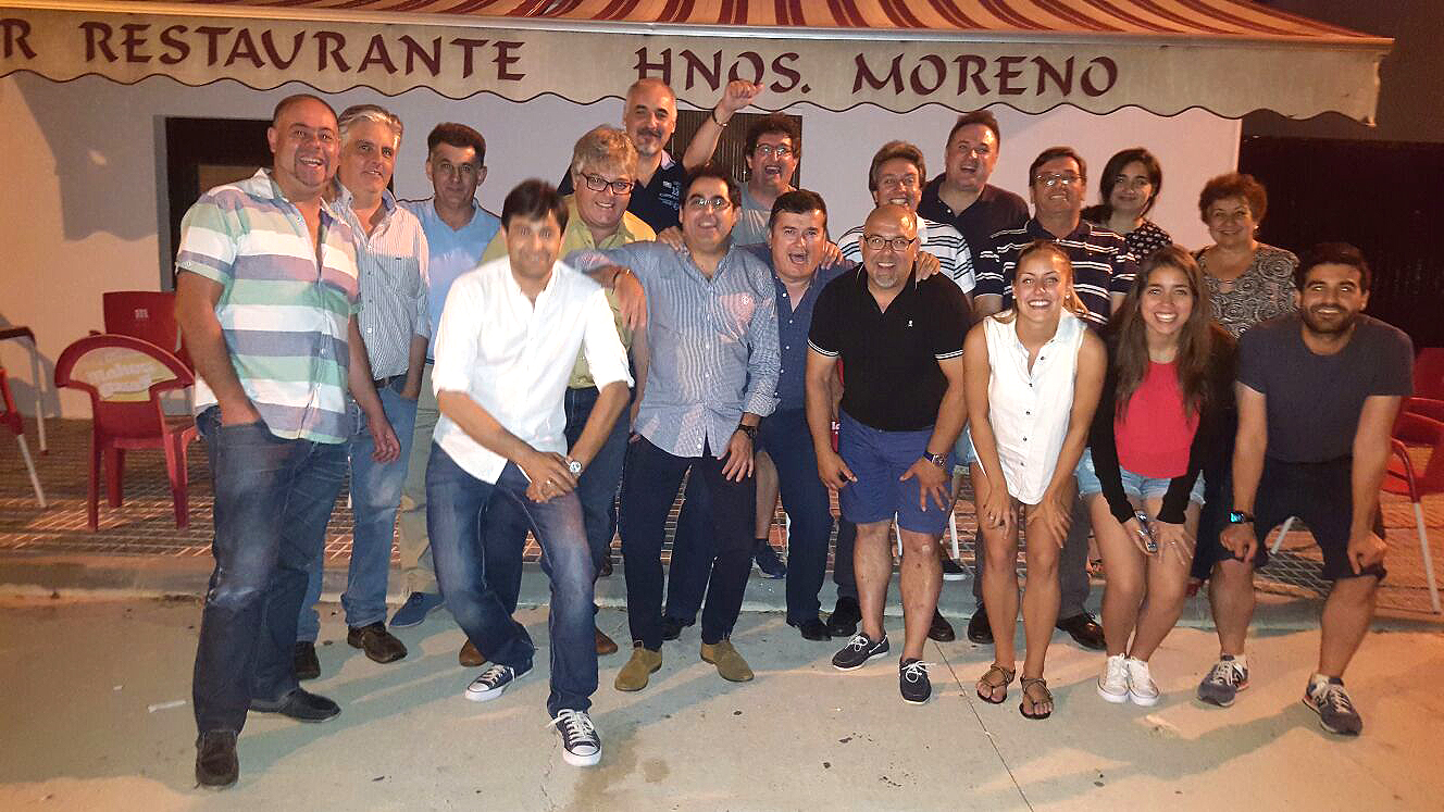 Trabajadores, empresarios y amigos celebraron San Fermin/ Foto: Adrián Martín