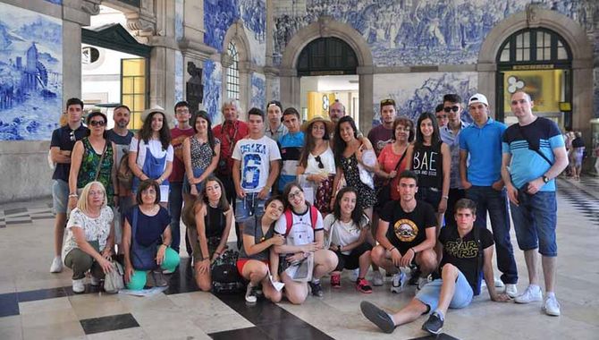 Esta semana otro grupo también ha llevado a cabo el recorrido por Portugal