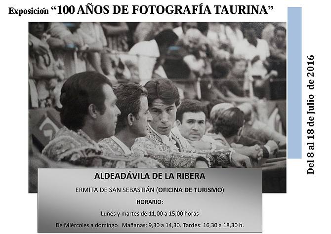 La ermita de San Sebastián acoge la exposición ‘100 años de fotografía taurina’  
