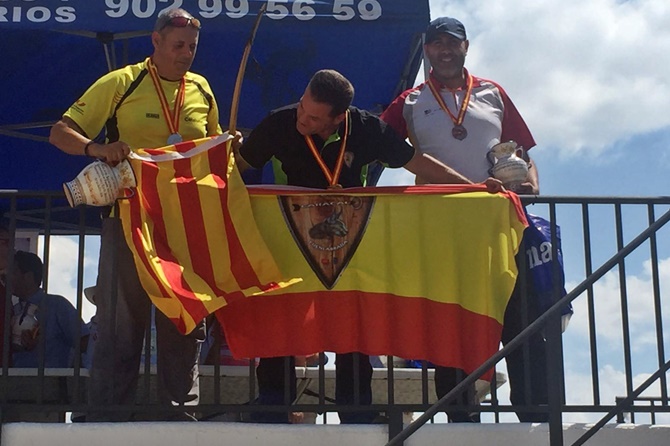 Bronce para Victor J. Gonzalo, de Arqueros de Villamayor