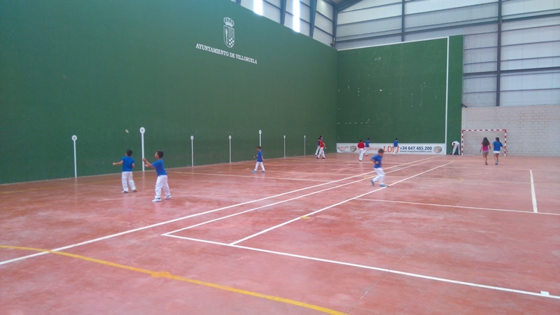 Villoruela y el Club Las Villas promocionan el deporte de la pelota