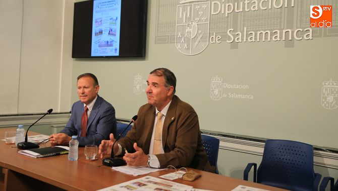 El diputado Román Hernández y Enrique Falcó ha presentado el concurso. Foto: Alberto Martín