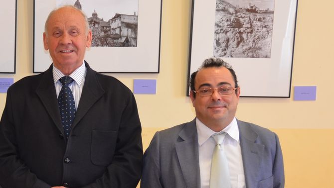 El alcalde, José Martín, y el concejal Antonio Malmierca