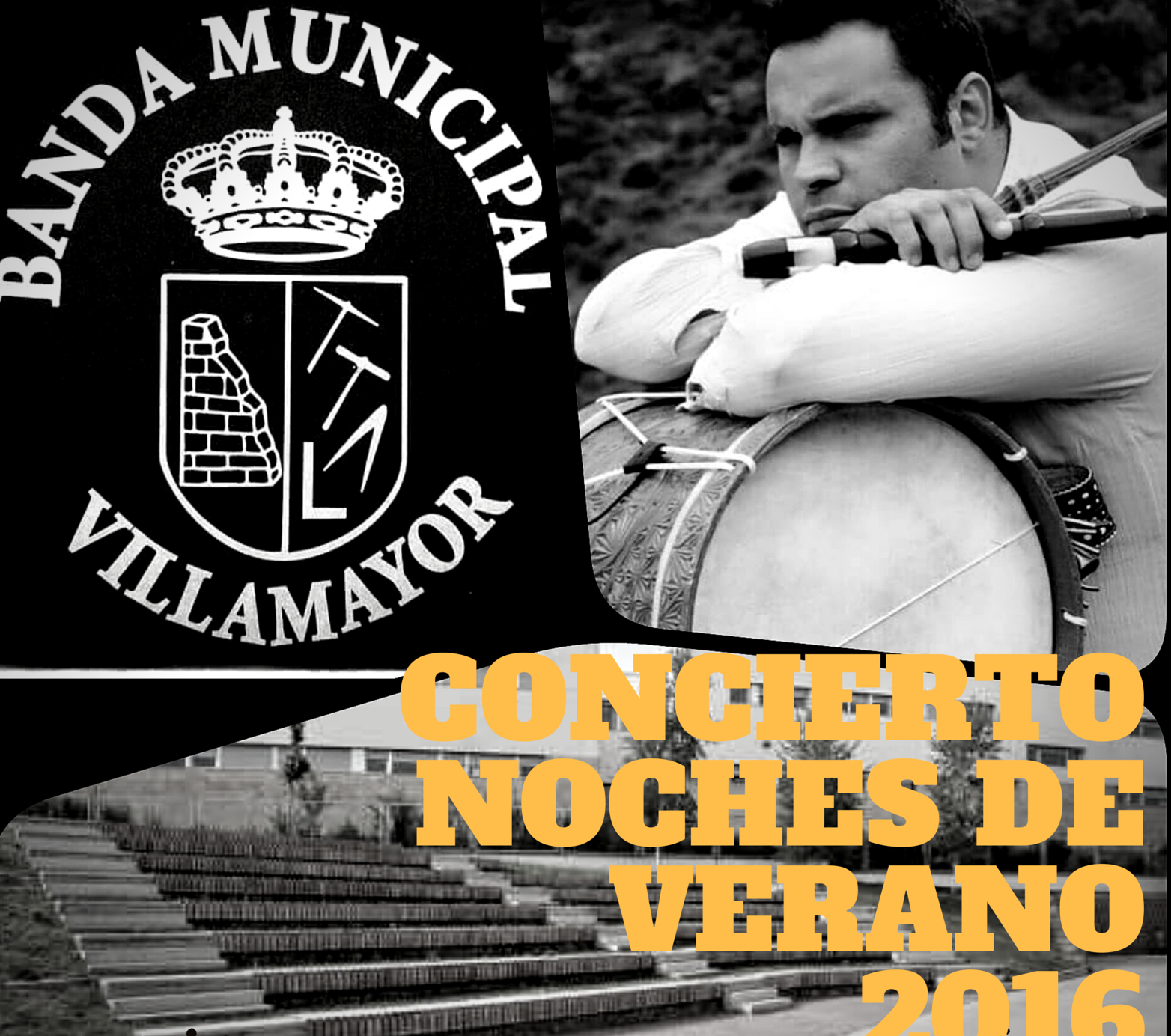 El tamborilero Luis Antonio Pedraza estrena su disco junto a la Banda de Música  