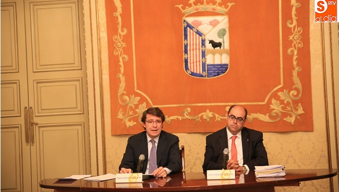 Alfonso Fernández Mañueco y Fernando Rodríguez. Foto: Alberto Martín