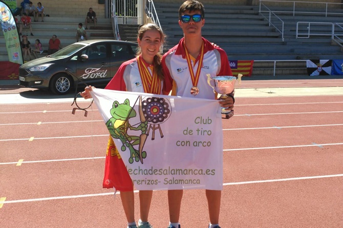 La arquera Alba Garrote, campeona de España individual