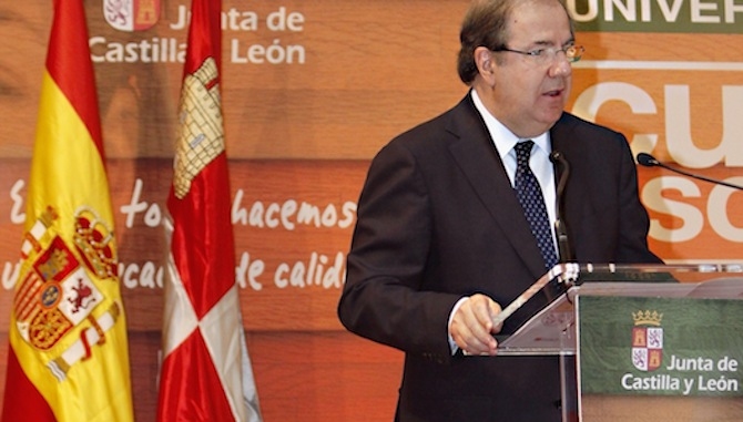 Juan Vicente Herrrera, presidente de la Junta de Castilla y León