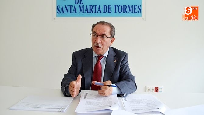 Javier Cascante, anterior alcalde de Santa Marta de Tormes