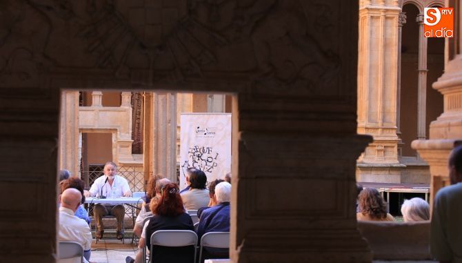 Nueva actividad literaria en el Convento de SAn Esteban. Fotos: Alberto Martín