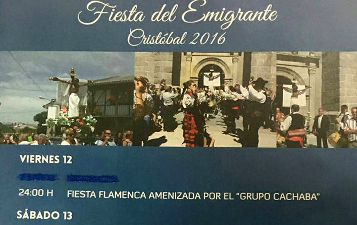 La Fiesta del Emigrante ya tiene programación de actividades  