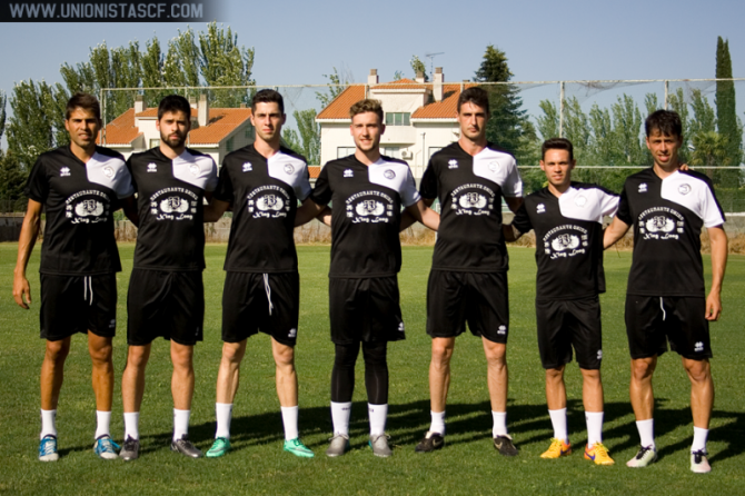 Nuevos jugadores de Unionistas para el debut en Tercera / Foto Unionistas