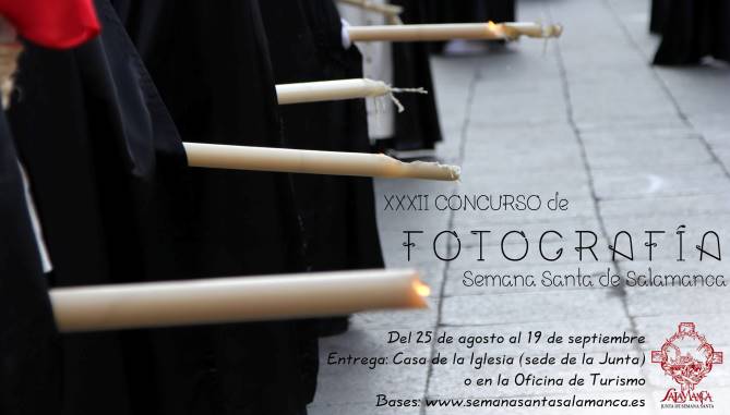 Abierto el plazo del XXXII Concurso de Fotografía de la Semana Santa de Salamanca