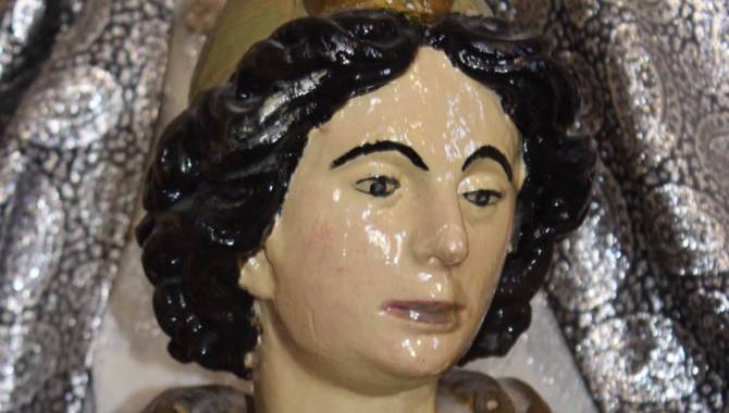 Cara del San Miguel tras la restauración
