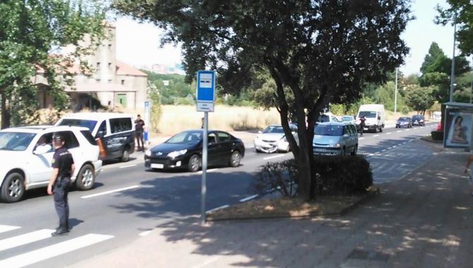 Zona en la que ocurrió el siniestro de esta tarde