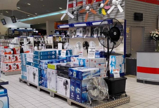 Amplia gama en aparatos de ventilación y aire acondicionado en E.Leclerc