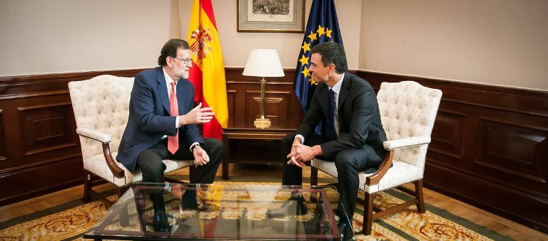Nuevo encuentro sin avance entre Rajoy y Sánchez
