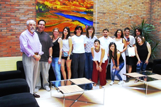 Clausura del curso con la presencia del Gerente Provincial del Ecyl de Salamanca