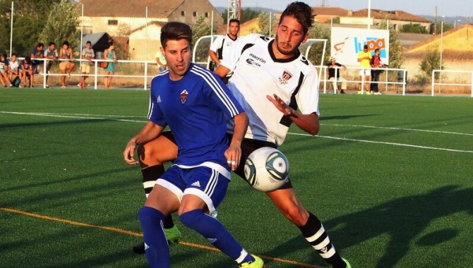Un momento del partido disputado este miércoles en el Toñete