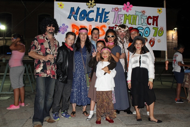 Grupo ganador de la I Noche Temática en las fiestas de Cantalpino