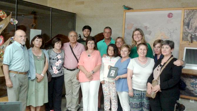 La poeta cerralbeña estuvo arropada por familiares y amigos