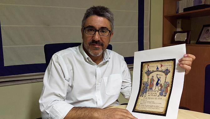 Avelino Hernández es uno de los creadores de la investidura de un caballero templario