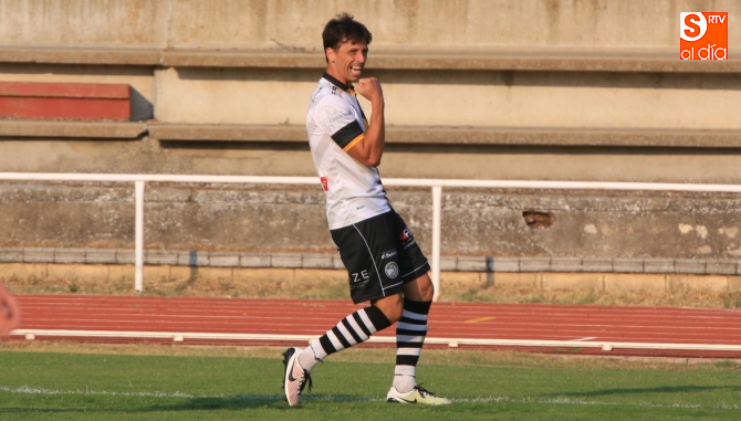 Oskar Martín marcó en dos ocasiones / Foto de Alberto Martín