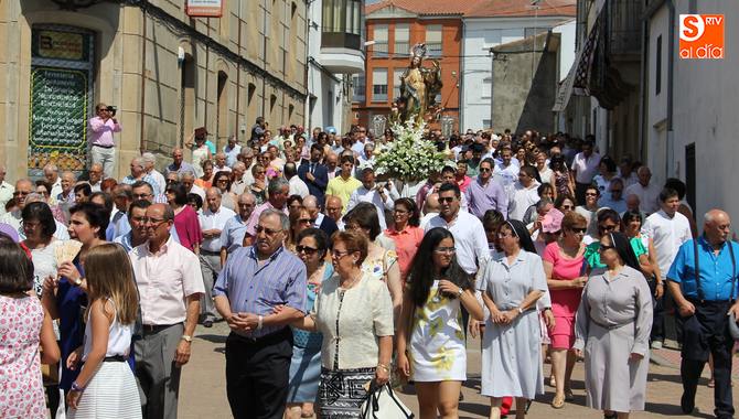 Los vecinos de Lumbrales no faltaron a la cita con la Patrona