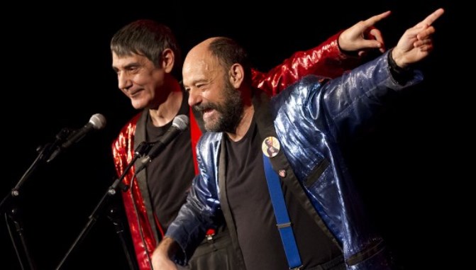 Los humoristas Faemino y Cansado