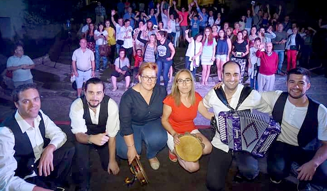 Raúl Díaz de Dios logró la complicidad del público en este concierto en Lumbrales