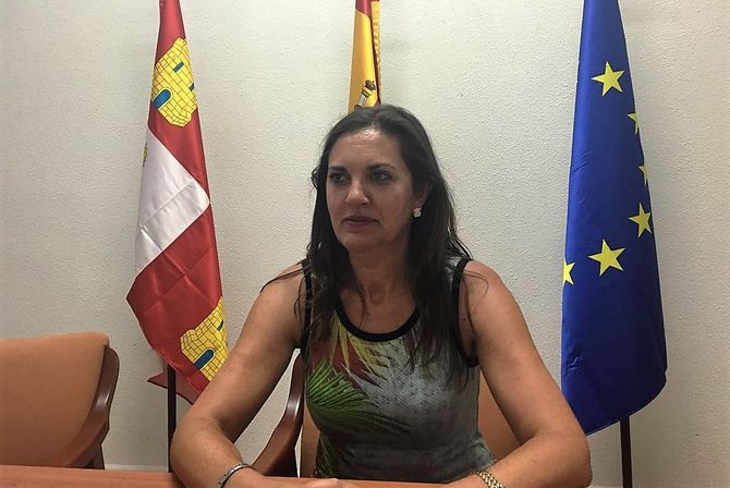 María Candelas González, alcaldesa de Aldeanueva de Figueroa