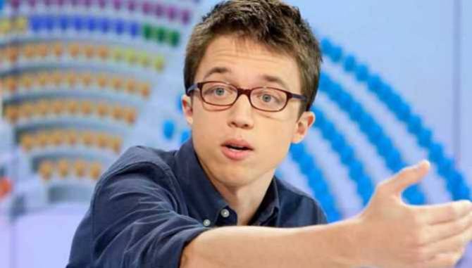 El portavoz de Unidos Podemos, Íñigo Errejón