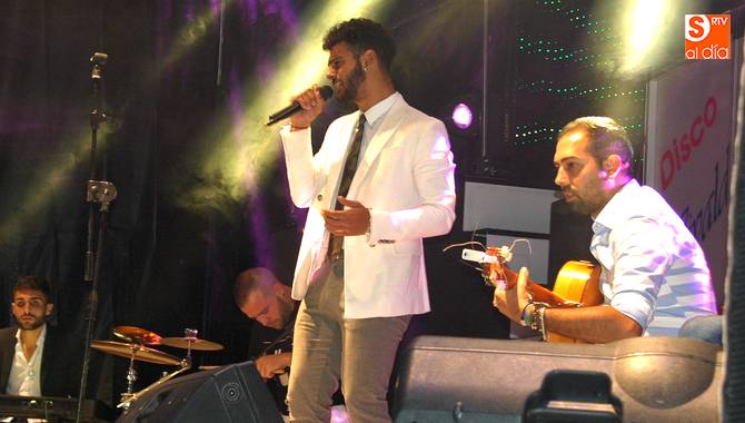 Manuel Cortes durante su actuación en Cipérez, toda una decepción