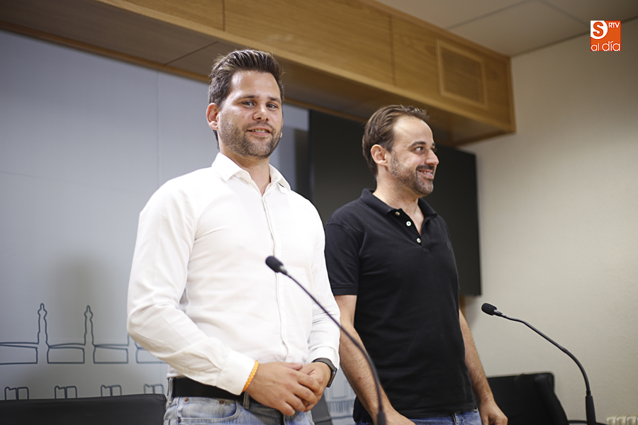 Alejandro González y Fernando Castaño, concejales de Ciudadanos. Foto: Alejandro López