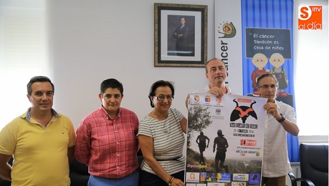 Un momento de la presentación del evento deportivo y solidario