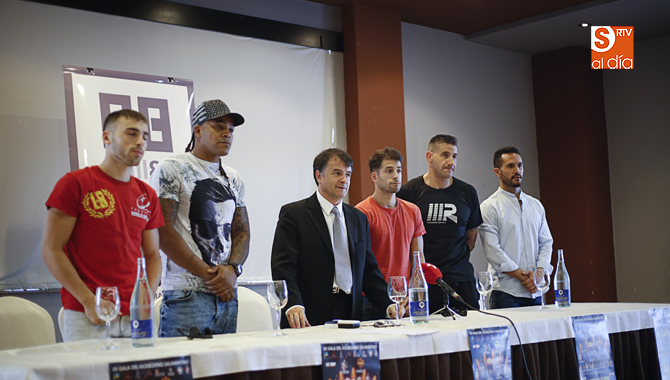 Presentación de la del Kickboxing Salmantino / Foto de Alejandro López