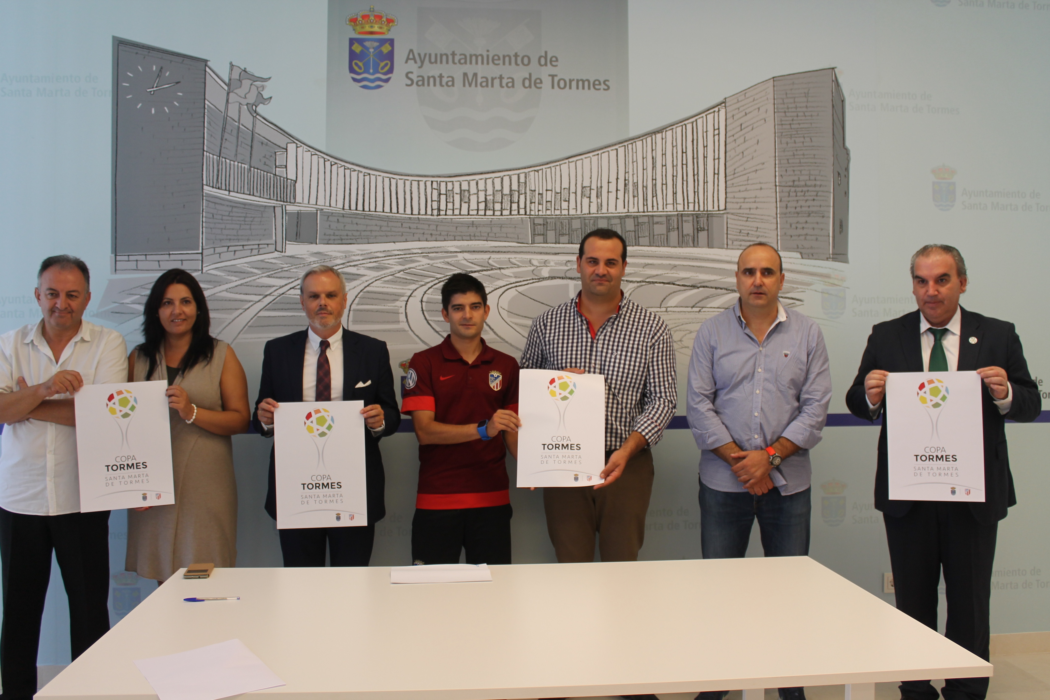 Momento de la presentación del torneo