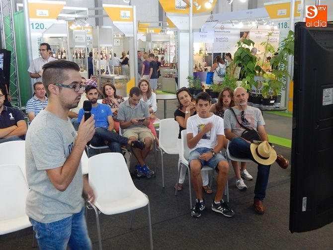 Enrique Montero, durante la presentación en el Espacio de Innovación