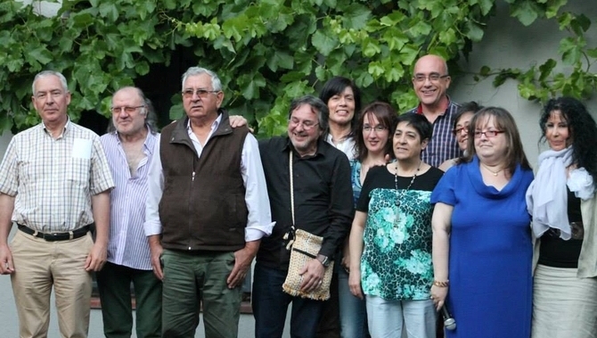 Integrante del grupo Son Letras, en un encuentro anterior