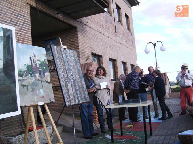 Pinceles, paisaje y naturaleza se dan la mano en el Certamen de Pintura en el medio rural