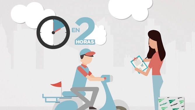 Este servicio de compra online incluye entrega en menos de dos horas