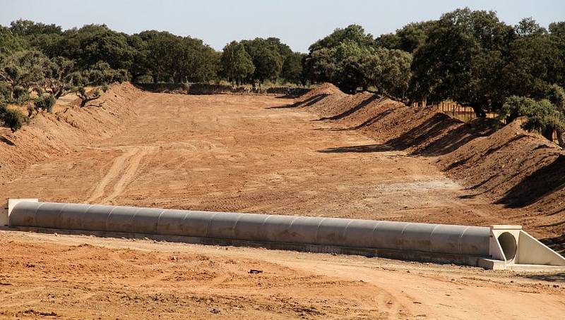 Según los colectivos antimina, el proyecto es incompatible con la catalogación medioambiental de los terrenos de la Red Natura en los que se asienta / FOTO: JESÚS CRUZ