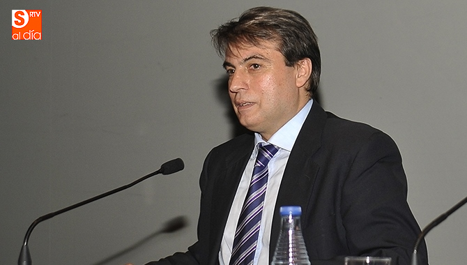 El presidente de la Asociación Salvar el Archivo de Salamanca, Policarpo Sánchez