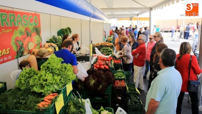 Buena respuesta del público en la Feria de la Huerta / Foto de Alberto Martín