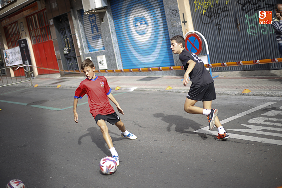 Un momento de un partido del torneo 3x3 en el September Fest (Foto de Álex López)
